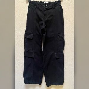 Women's Disclosure Cargo Pants Black Color Size 3/26